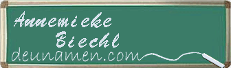 Annemieke Biechl Visitenkarte